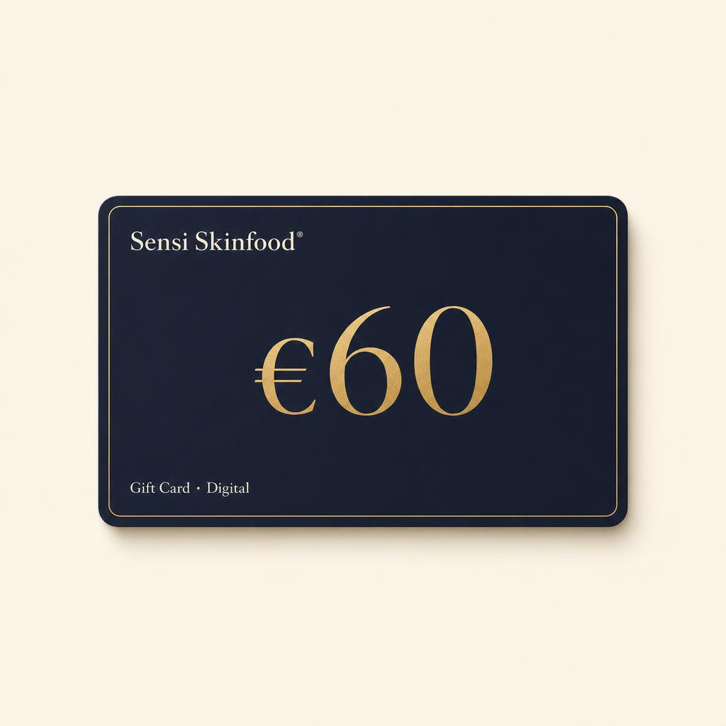 Gift card Sensi Skinfood® · 60 €