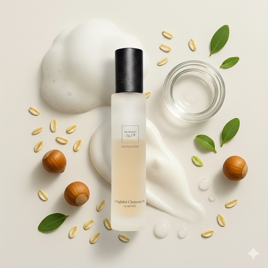 Delightful cleansing oil - Almond | 100ml  Sensi Skin Food