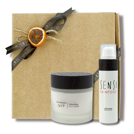Gift Box for Hands and Feet Care + FREE Travel Kit
